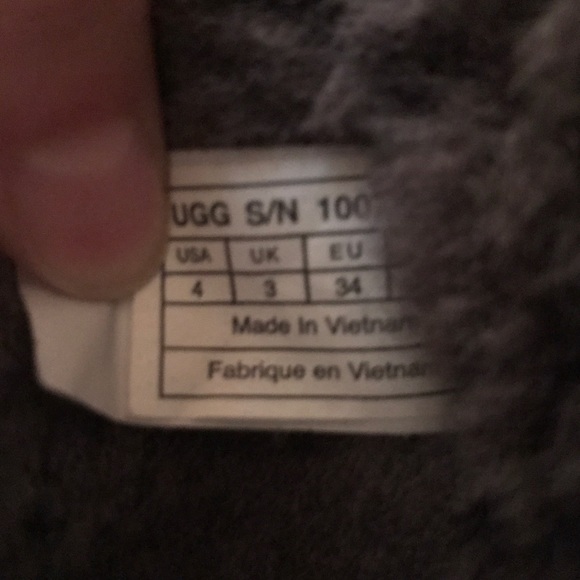 Ugg Bailey Bow Tall Sz 4 - Picture 7 of 15